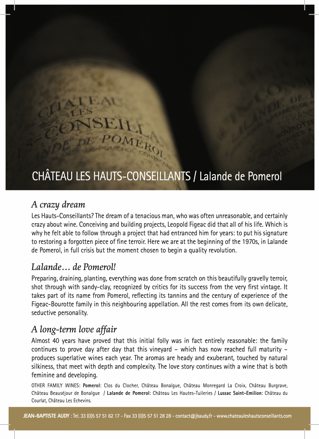 Chateau Les Hauts-Conseillants 2018
